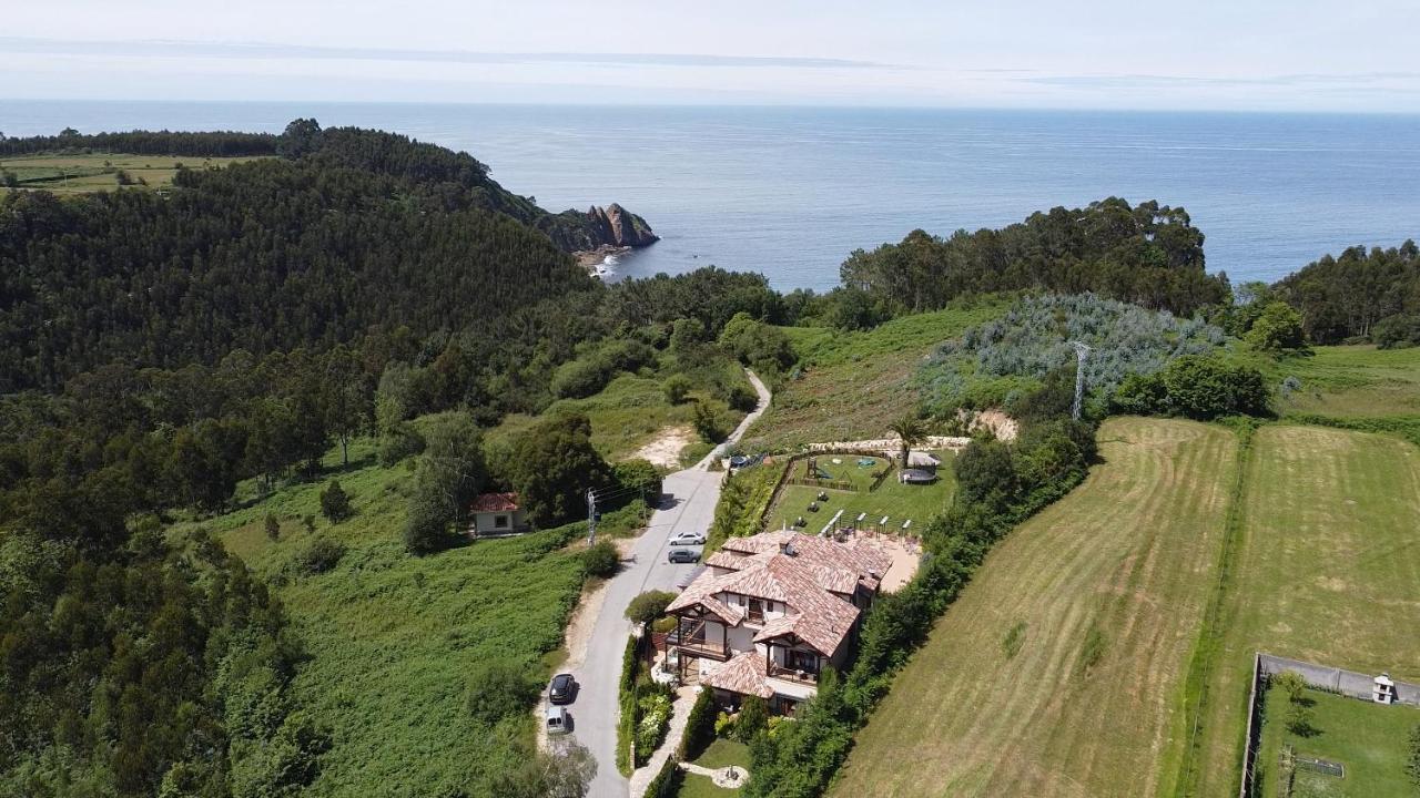 Hotel Rural Playa De Aguilar Muros de Nalón Esterno foto